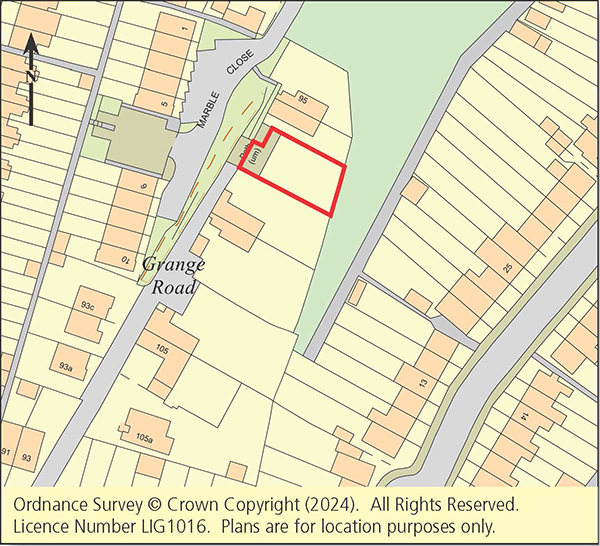 Lot: 38 - LAND WITH PLANNING FOR A DETACHED BUNGALOW - 